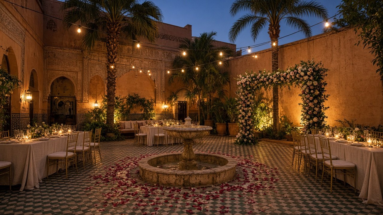 Villa mariage Marrakech